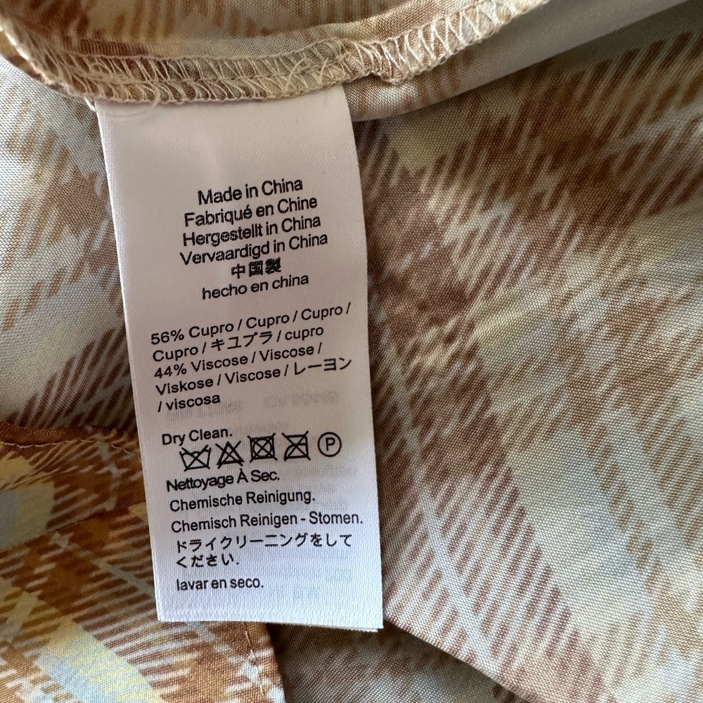 NWT J.Crew Button-front Camisole Top in Golden Hour Tartan - Picture 11 of 12